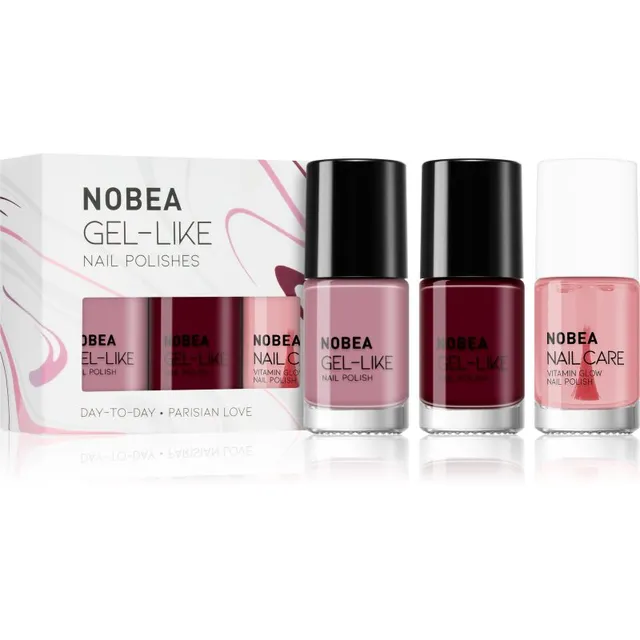 NOBEA Day-to-Day Vienna Calmness Set Küünelakikomplekt 3x6 ml