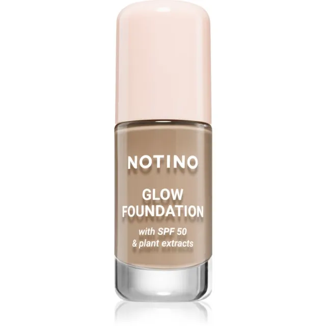 Notino Glow Foundation With SPF 50 & Plant Extracts Valgustpeegeldav jumestuskreem SPF 50 03 Light Warm 30 ml