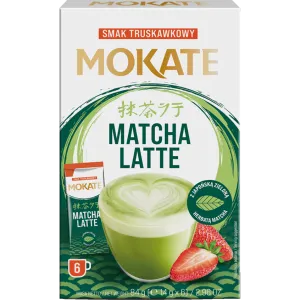 Mokate Latte Matcha Strawberry 6*14g