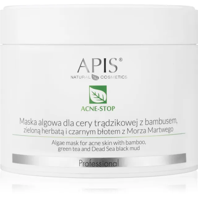 Apis Natural Cosmetics Acne-Stop Professional Puhastav ja siluv mask rasusele akne kalduvustega nahale 100 g