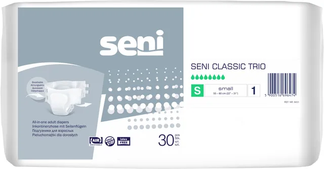 SENI CLASSIC TRIO PÜKSMÄHE S 2100ML N30