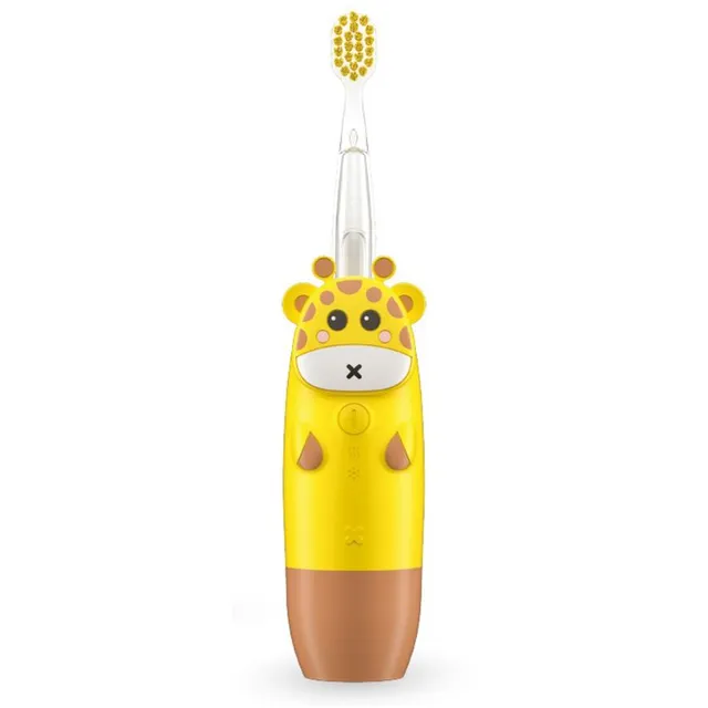 innoGIO GIOGiraffe Sonic Toothbrush Heliline hambahari lastele Yellow 1 tk