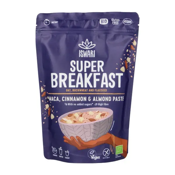 Kiirkaerahelbepuder MACA, CINNAMON & ALMOND PASTE, ökoloogiline
