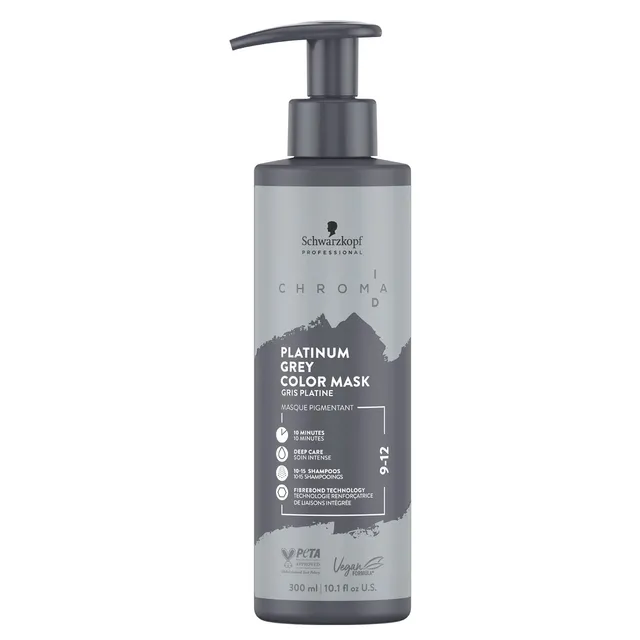 SCHWARZKOPF PROFESSIONAL ChromaID Bonding Color Mask Platinum Grey 300ml