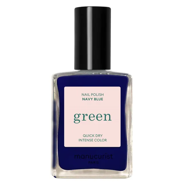 MANUCURIST Green Nail Polish Navy Blue 15ml