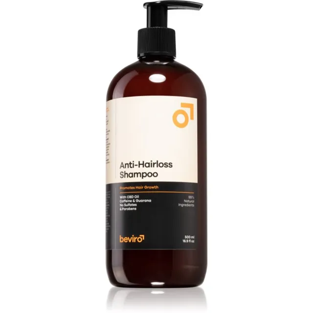 Beviro Anti-Hairloss Shampoo Šampoon juuste väljalangemise vastaseks hoolduseks meestele 500 ml