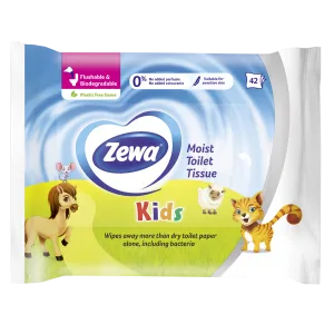 Zewa Kids niiske t/paber 42tk