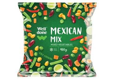Külmutatud mehhiko segu WELL DONE, 400g