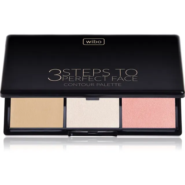 Wibo 3 Steps To Perfect Face  Light Kontuuripalett näole 10 g