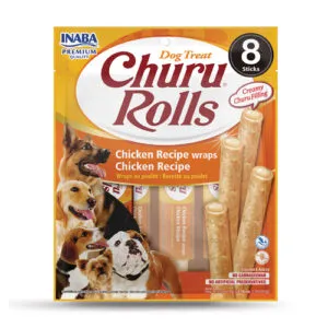 Inaba Churu Rolls Kana pehmed rullid maiustus koertele