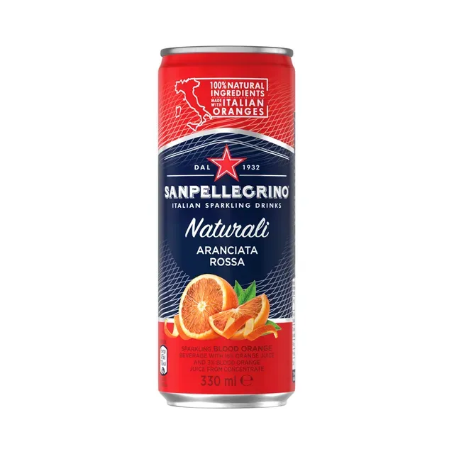 Naturali Aranciata Rossa, SANPELLEGRINO, 330 ml