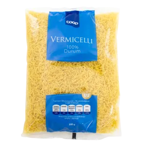 Coop Pasta Vermicelli 500g 100% durum