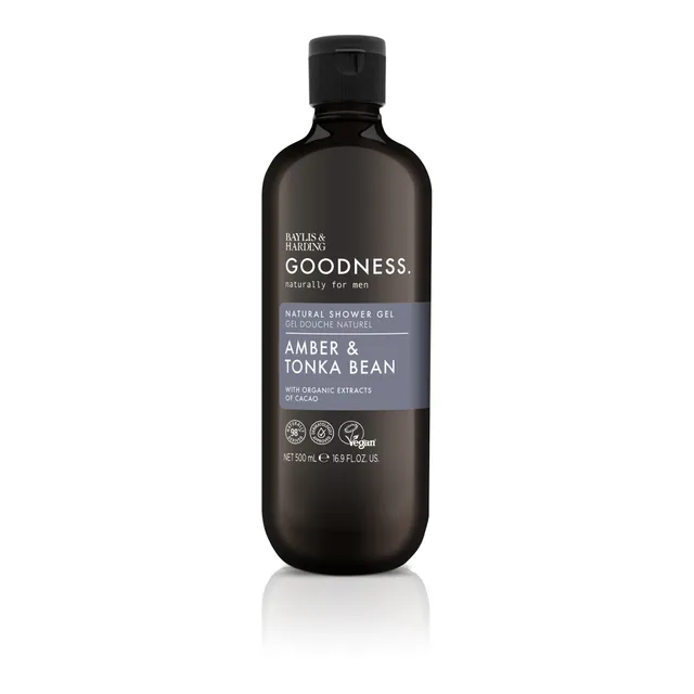Amber & Tonka Bean dušigeel meestele 500ml
