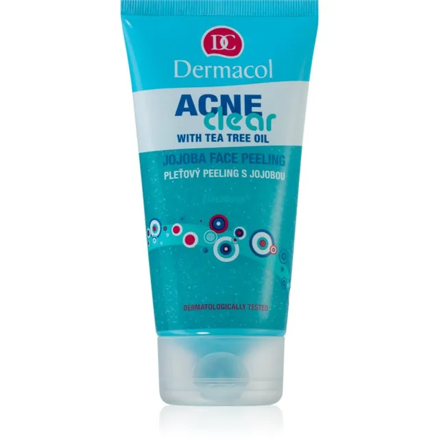 Dermacol Acne Clear Kooriv näopuhastaja probleemsele nahale 150 ml