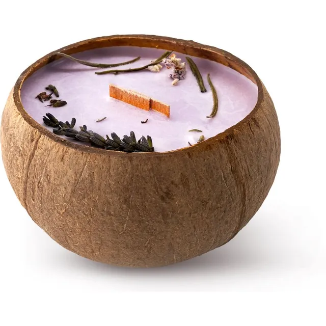 Tropicandle Lavender lõhnaküünal puidust taht 350 ml