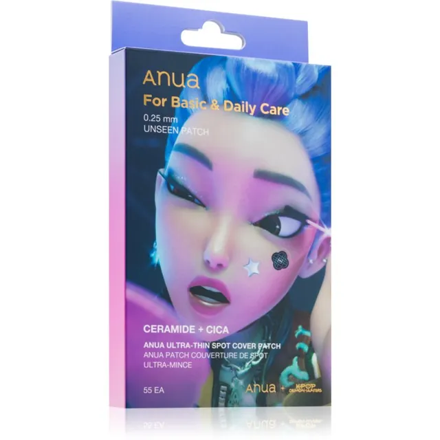 Anua K-Pop Demon Hunters Ultra-Thin Spot Cover Patch Plaastrid probleemsele nahale 55 tk