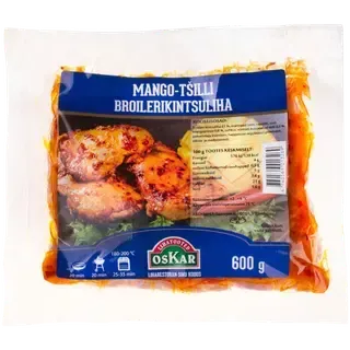 Oskar Mango-Tšilli Broilerikintsuliha 600G