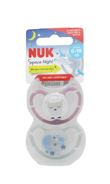 NUK UNELUTT SPACE SILIK. 6-18 KUUD N2