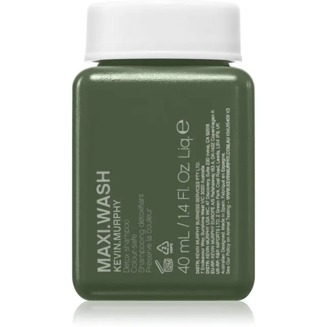 Kevin Murphy Maxi Wash Detoksifitseeriv ja peanahka tervendav šampoon 40 ml