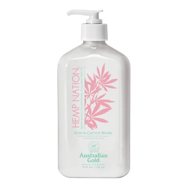 Hemp Nation Kiwi & Cactus Water päevitust pikendav kehakreem 535ml