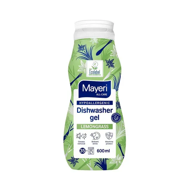 Nõudepesumasina geel All Care Lemongrass, MAYERI, 600 ml