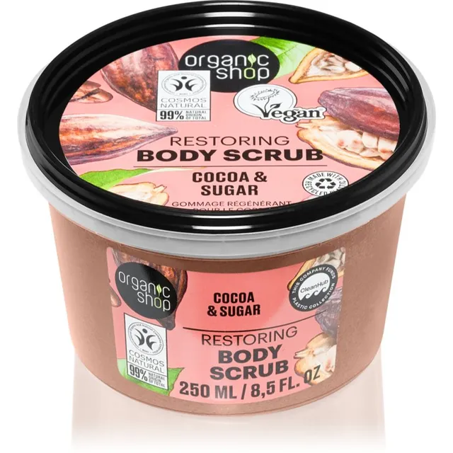 Organic Shop Body Scrub Cocoa & Sugar Kehakoorija 250 ml