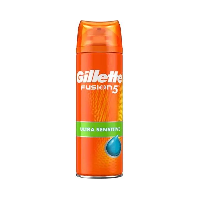Raseerimisgeel Fusion Ultra Sensitive, GILLETTE, 200ml