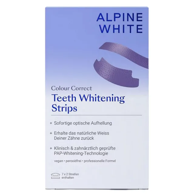 ALPINE WHITE Purple Whitening Strips 7pcs