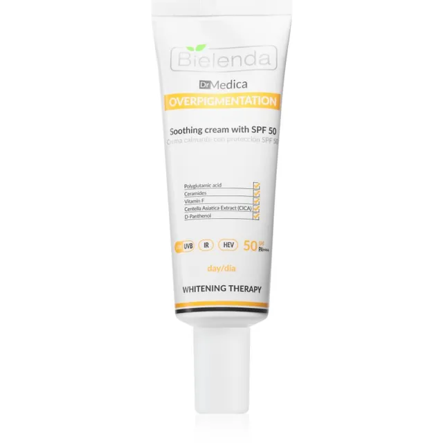 Bielenda Dr Medica Overpigmentation Rahustav päevakreem SPF 50 50 ml