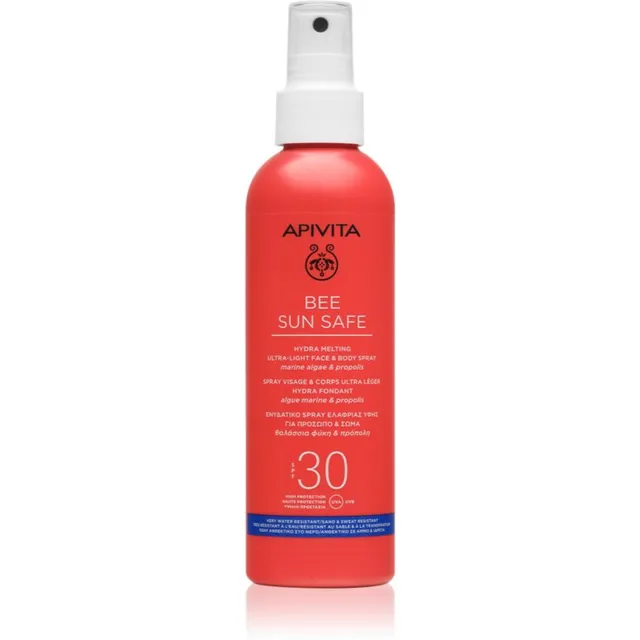 Apivita Bee Sun Safe Hydra Melting Ultra-Light Spray SPF30 Pihustatav päikesekaitse SPF 30 200 ml