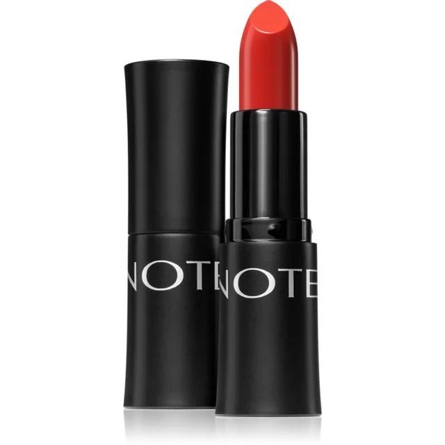 Note Cosmetique Deep Impact Kreemjas huulepulk varjund 12 Flaming Heart Red 4,5 g