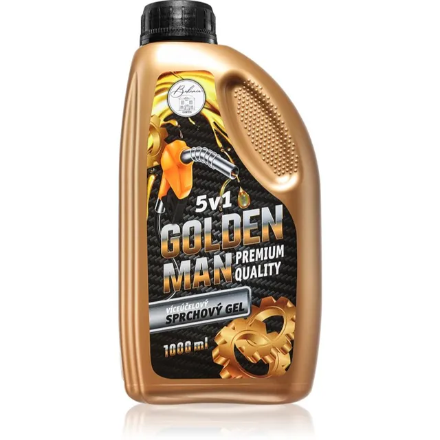 Bohemia Gifts Industrial Golden Man Dušigeel meestele viis-ühes 1000 ml