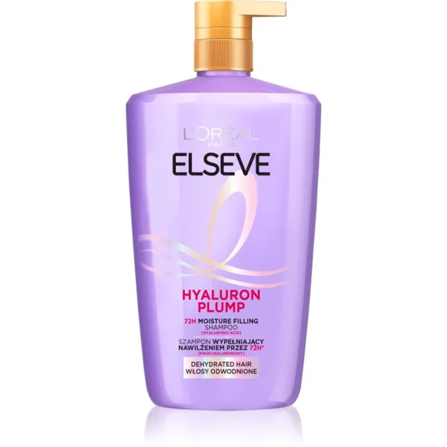L’Oréal Paris Elseve Hyaluron Plump Niisutav šampoon hüaluroonhappega 1000 ml