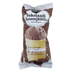 Hüva shok.-koorejäätis 65g