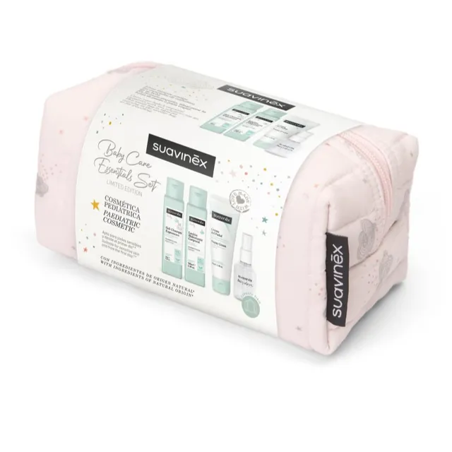 Suavinex Baby Care Essentials Set Pink Reisikomplekt lastele
