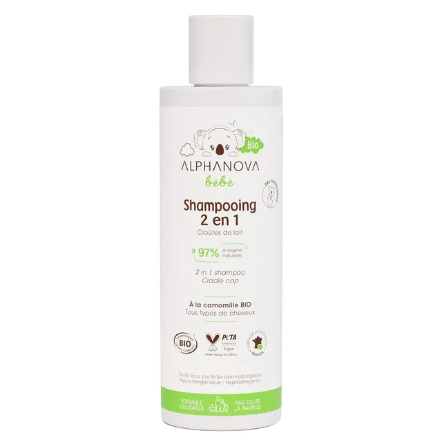 ALPHANOVA Bebe Bio 2in1 Shampoo 200ml