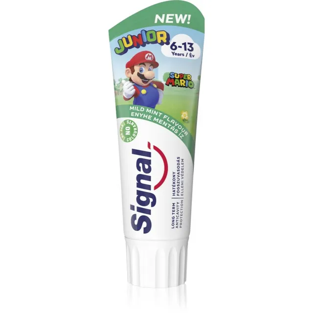 Signal Junior Laste hambapasta 6 - 13 - Super Mario 75 ml