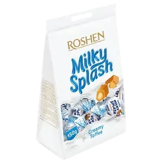 Koorekomm kondenspiima täidisega Milky Splash Toffifee, ROSHEN, 150 g