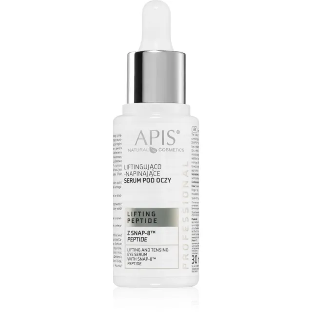 Apis Natural Cosmetics Lifting Peptide SNAP-8™ Pinguldav silmaseerum küpsele nahale 30 ml
