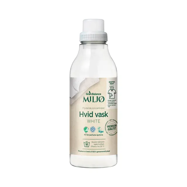 Pesugeel valgele pesule, GRØN BALANCE, 900 ml