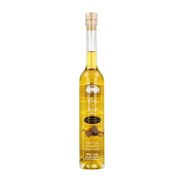 Extra virgin oliiviõli mustade trühvlitega