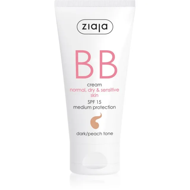 Ziaja BB Cream BB kreem normaalsele ja kuivale nahale varjund Dark Peach 50 ml