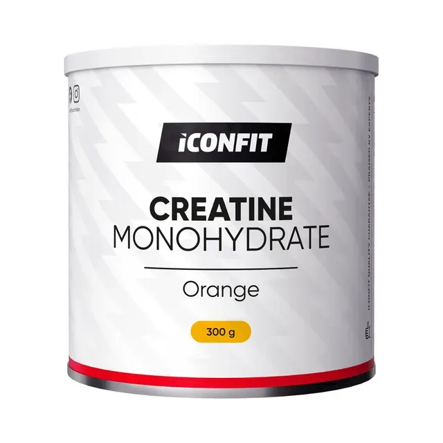 Iconfit Micronised Creatine Monohydrate – Apelsin 300g