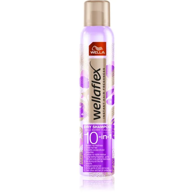 Wella Wellaflex Wild Berry Touch Kuiv šampoon kerge lillelõhnaga 180 ml