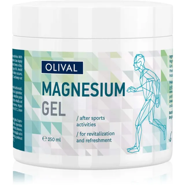 Olival Magnesium Jahutav massaažigeel 250 ml