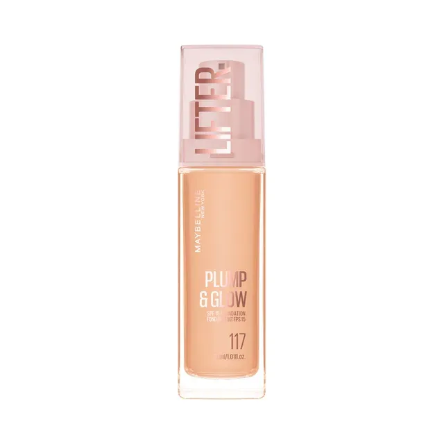Jumestuskreem Lifter Plump & Glow, 117, MAYBELLINE, 30ml