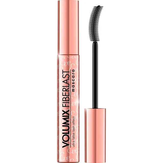 Eveline Cosmetics Volumix Fiberlast Rose Kunstripsmete efektiga ripsmetušš 9 ml