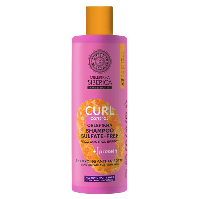 NATURA SIBERICA Oblepikha Curl Sulfate-Free Shampoo 400ml