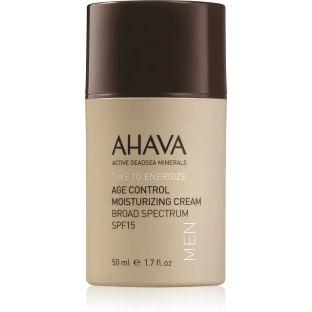 AHAVA Time To Energize Men Niisutav vananemisvastane kreem SPF 15 50 ml