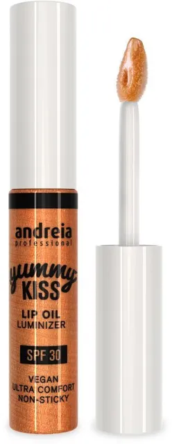 Andreia Makeup Yummy Kiss Lip Oil SPF30 (7mL) 02 Summer Peach